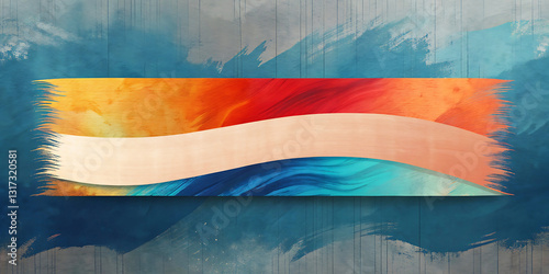 abstract painting canvas
