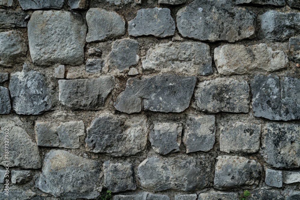 Dark stone wall pattern with uneven texture. Artificial Intelligence Dark stone wall pattern with uneven texture. Artificial Intelligence