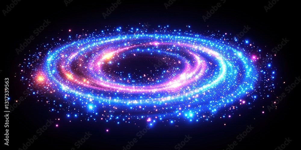 Obraz premium spiral galaxy in space