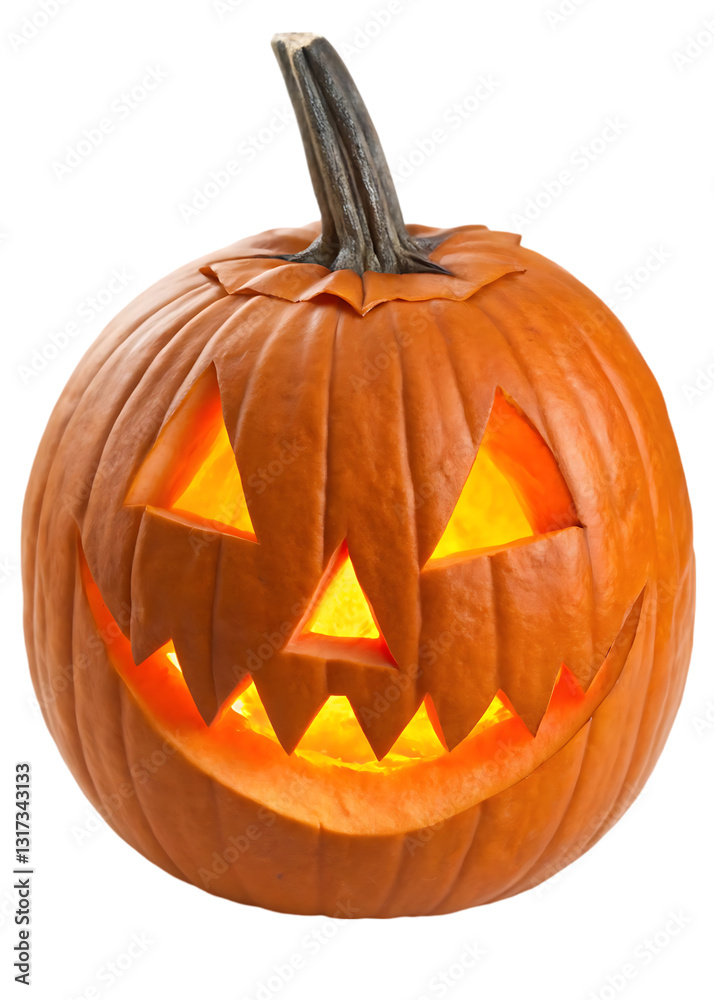 Carved Jack-o'-Lantern Pumpkin Carved Jack-o'-Lantern Pumpkin
