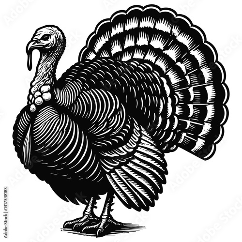 turkey vector illustration