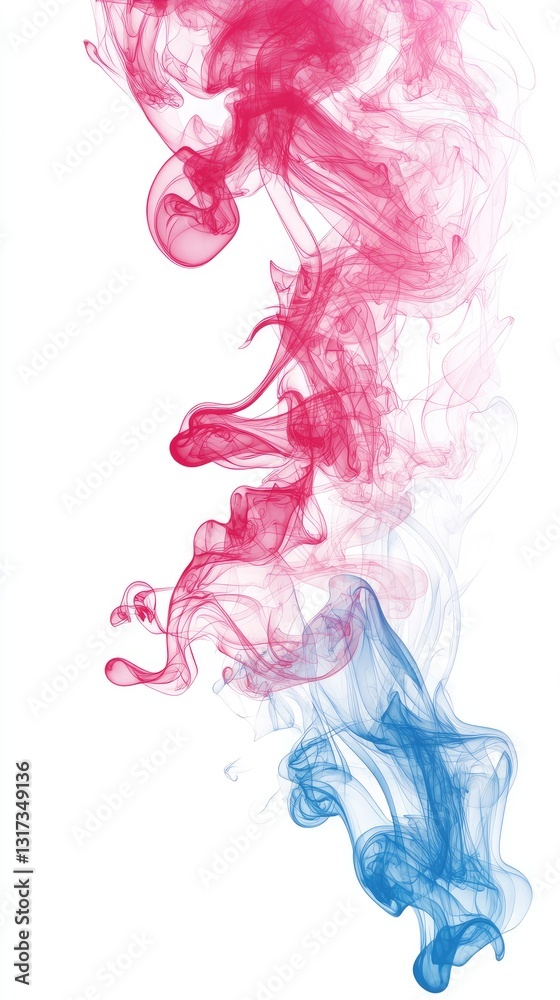 Pink blue smoke swirls abstract art background design Pink blue smoke swirls abstract art background design