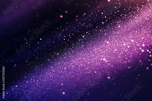 Wallpaper Mural Dark purple glitter sparkle confetti abstract background and invite for Halloween night, Mardi Gras, birthday party, club, or Christmas
 Torontodigital.ca