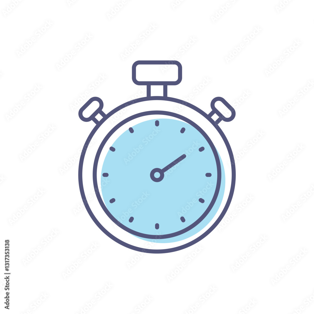 Stopwatch Vector icon Stopwatch Vector icon