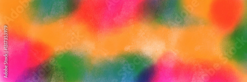 Bright colorful summer background made of abstract spots