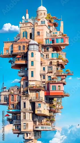 Floating building