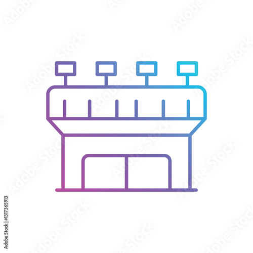 Stadium Vector icon