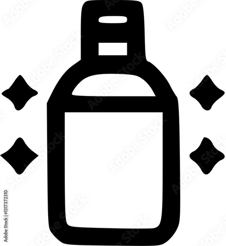  Barbershop Icon  in Linear Style