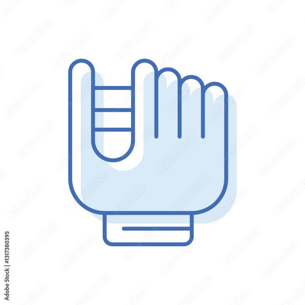 Glove Vector icon Glove Vector icon