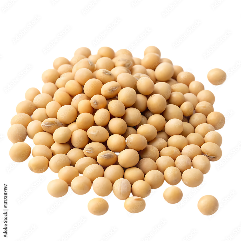 Pile of Isolated Soybeans Photo Pile of Isolated Soybeans Photo