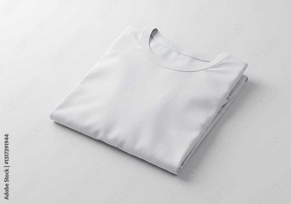 Folded T-Shirt Mockup for Branding Folded T-Shirt Mockup for Branding