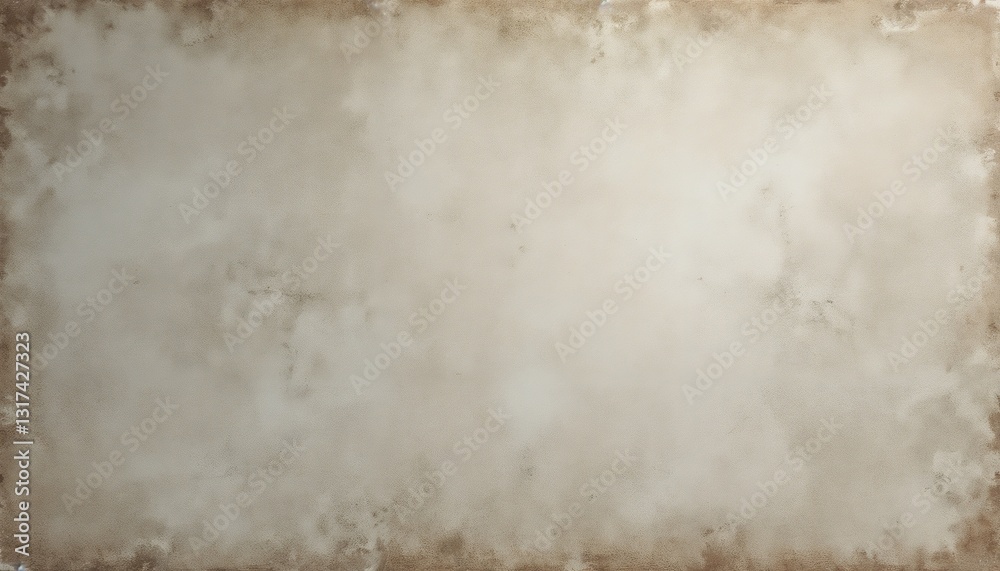 Textured grunge background with muted beige and light brown tones, featuring an aged effect