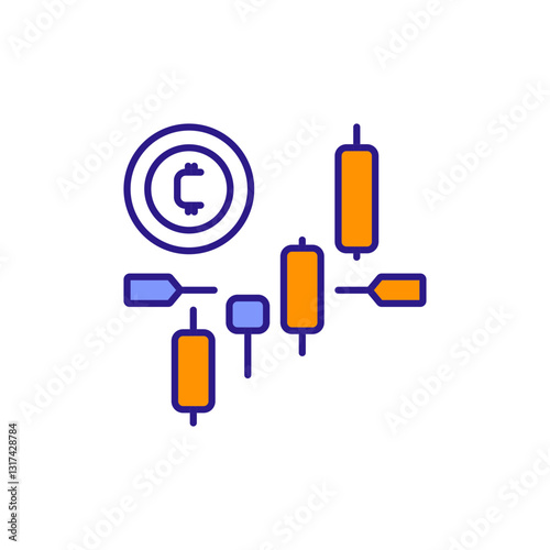 Spread Icon Highlighting Bid-Ask Difference in Forex and Trading Costs.