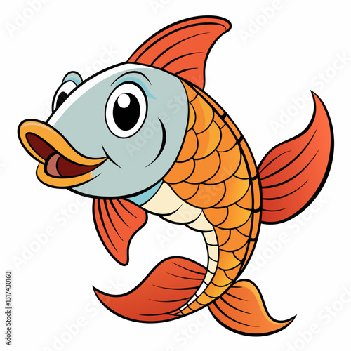 vector illustration of fish