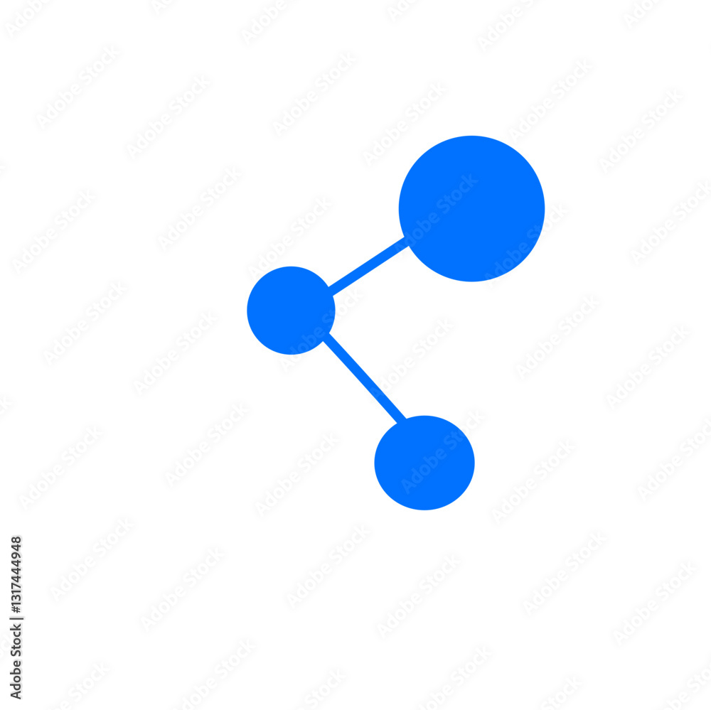 Blue Molecule Icon
Blue Molecule Icon