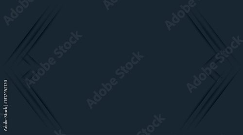 Presentation background | Abstract template for futuristic, banner, power point, flyer, decoration, poster | Creative popular premium vector design with night black colour