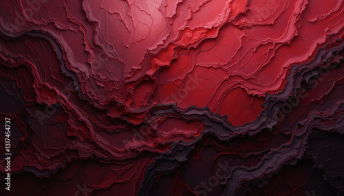 abstract background texture with nervy red and black lines