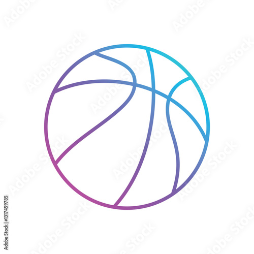 basket ball Vector icon
