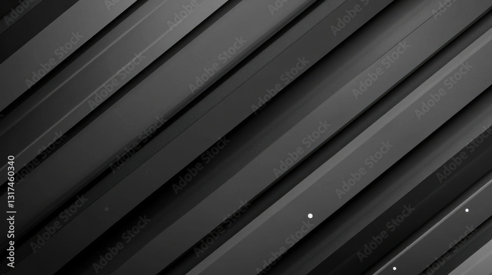 Obraz premium Abstract Diagonal Lines, Dark Gray Texture