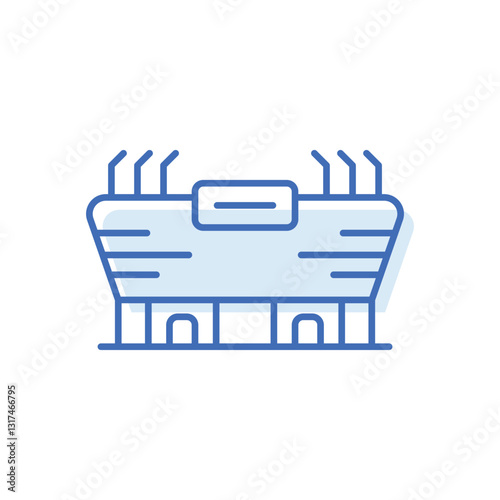 Stadium Vector icon