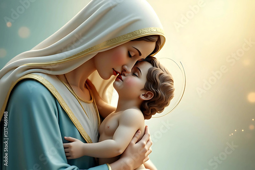 Our Lady with the Child Jesus in her Arms - IA