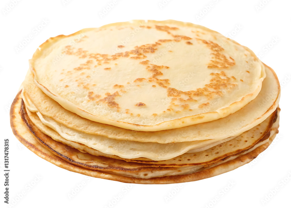 Stack of Golden Pancakes Stack of Golden Pancakes