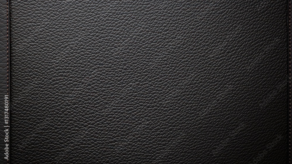 Smooth Black Leather Texture with Fine Details Ideal for Background Applications Smooth Black Leather Texture with Fine Details Ideal for Background Applications