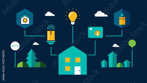 These descriptions can help visualize various settings where smart lighting systems enhance the environment based on user preferences and natural light availability.