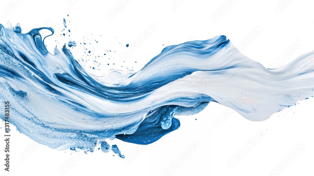 Swirling paint splash capturing the essence of a dynamic motion isolated on a transparent background Swirling paint splash capturing the essence of a dynamic motion isolated on a transparent background