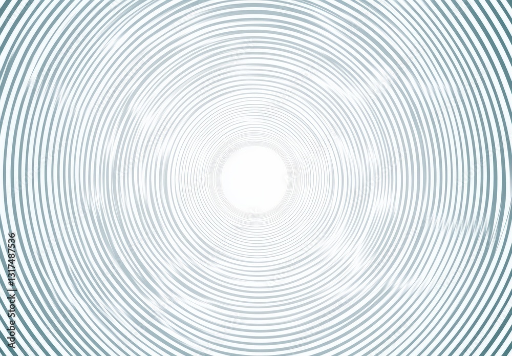 Abstract swirling concentric circles converging to a bright center. Abstract swirling concentric circles converging to a bright center.
