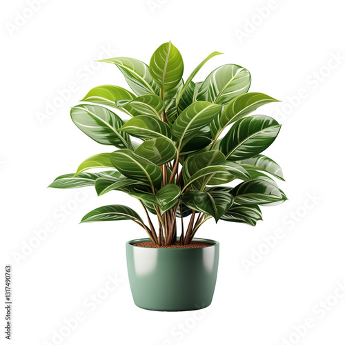 Small House Plant Isolated On Transparent Background	