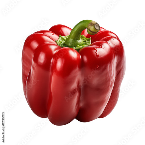 Red Paprika Isolated 