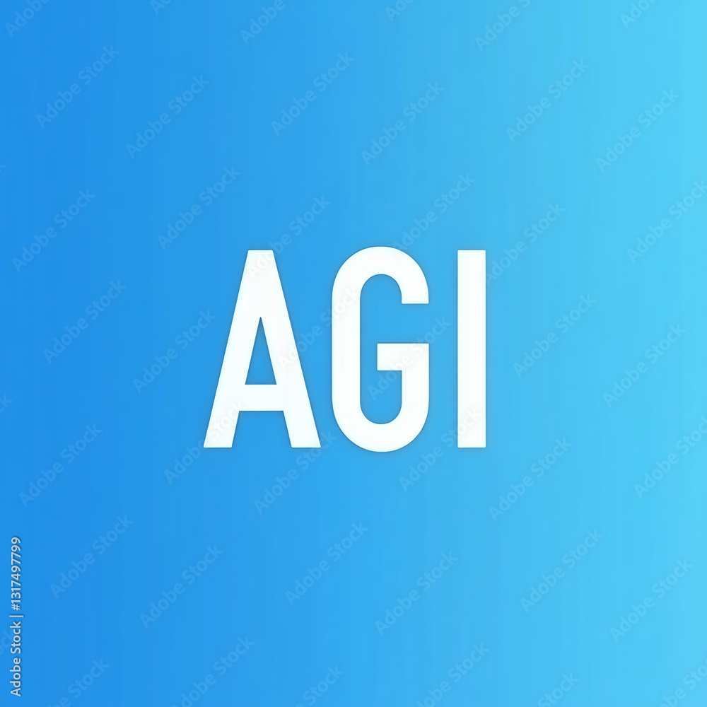 A clean AGI logo in white placed on a blue gradient background creating a simple yet professional and modern branding concept
A clean AGI logo in white placed on a blue gradient background creating a simple yet professional and modern branding concept