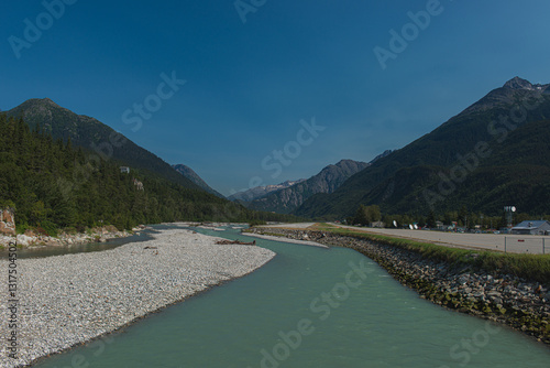 mountain lake in the mountains