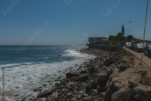 beach and sea