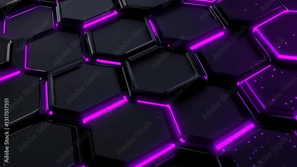 Abstract hexagonal dark purple abstract background Abstract hexagonal dark purple abstract background