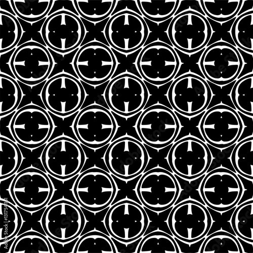  Abstract texture for fabric print, card, table cloth, furniture, banner, cover, invitation, decoration, wrapping.Seamless repeating pattern. Black and white color.Carpet pattern texture.