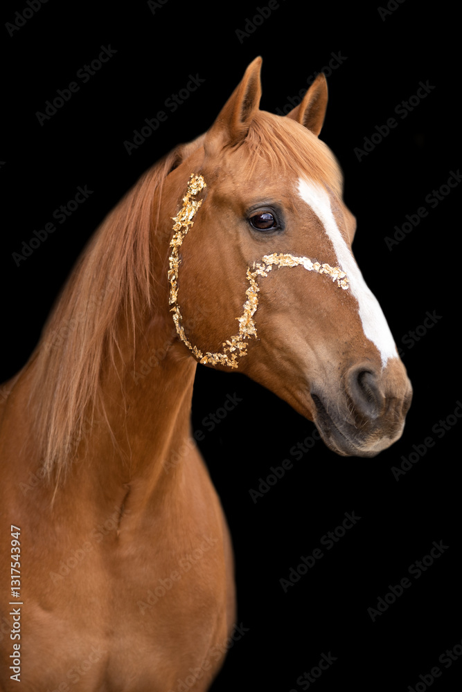 Obraz premium golden horse