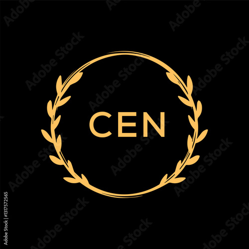 CEN LOGO DESIGN VECTOR TEMPLATE