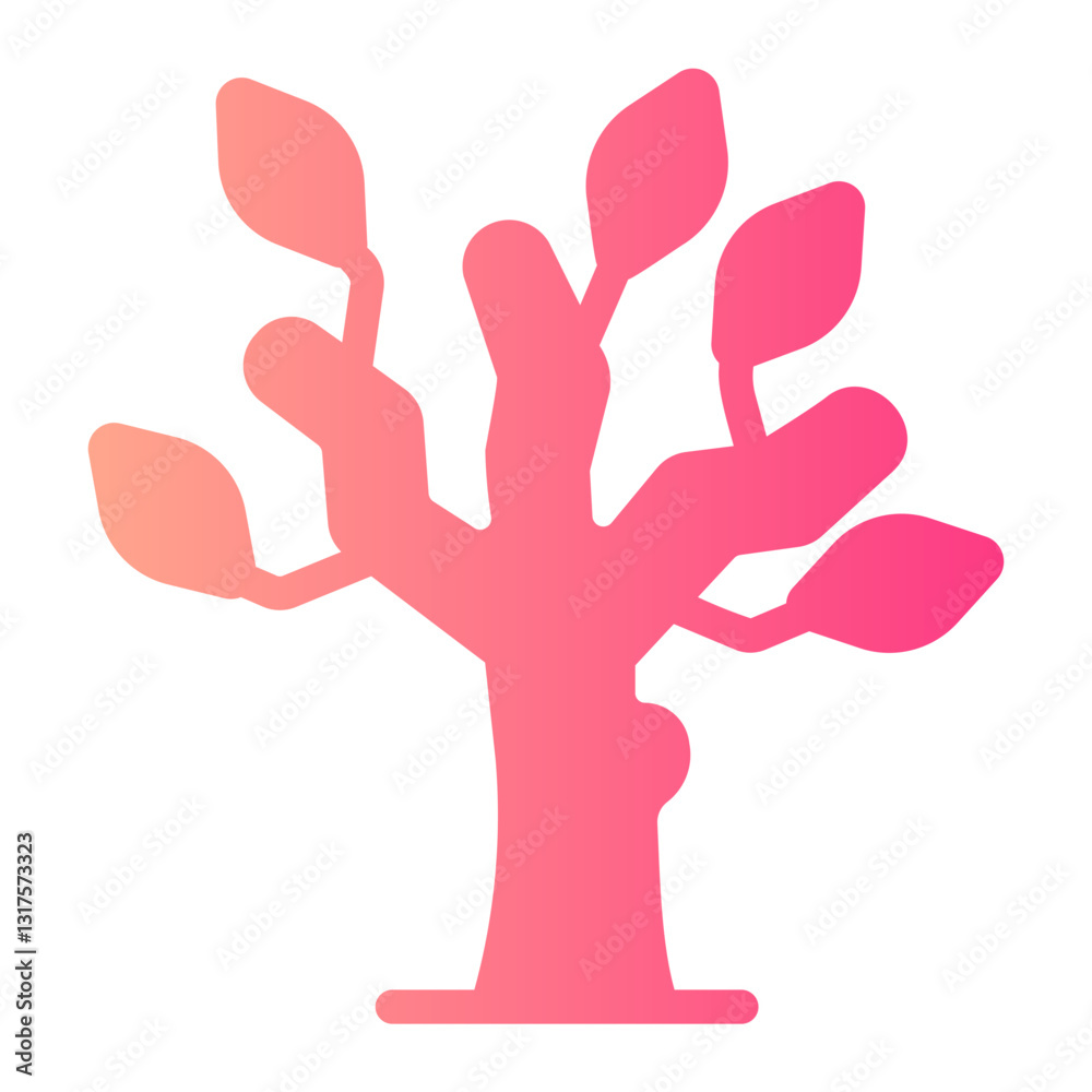 magnolia gradient icon magnolia gradient icon