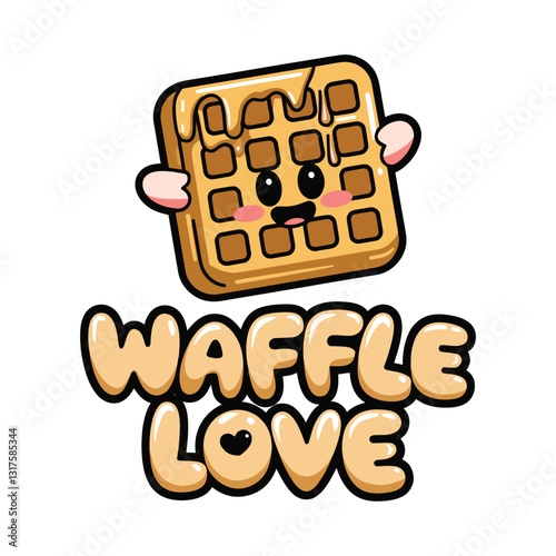 Waffle Time T Shirt Design