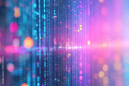 Wallpaper Mural Abstract Holographic Texture featuring Iridescent Reflections that inspire creativity and vision Torontodigital.ca