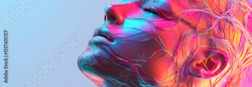 Multicolored wires