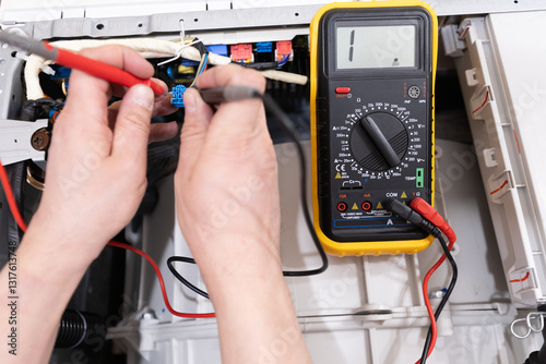 Washing machine repair. Troubleshooting. Washing machine motor failure.