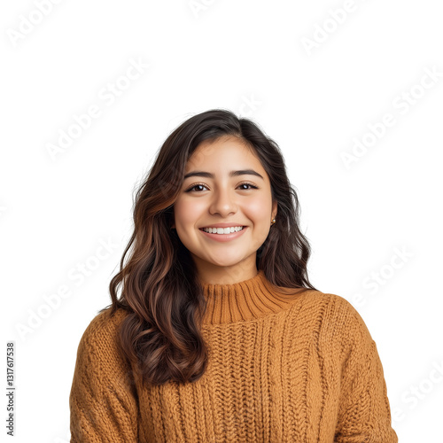 Happy Woman Photography Isolated on Transparent Background