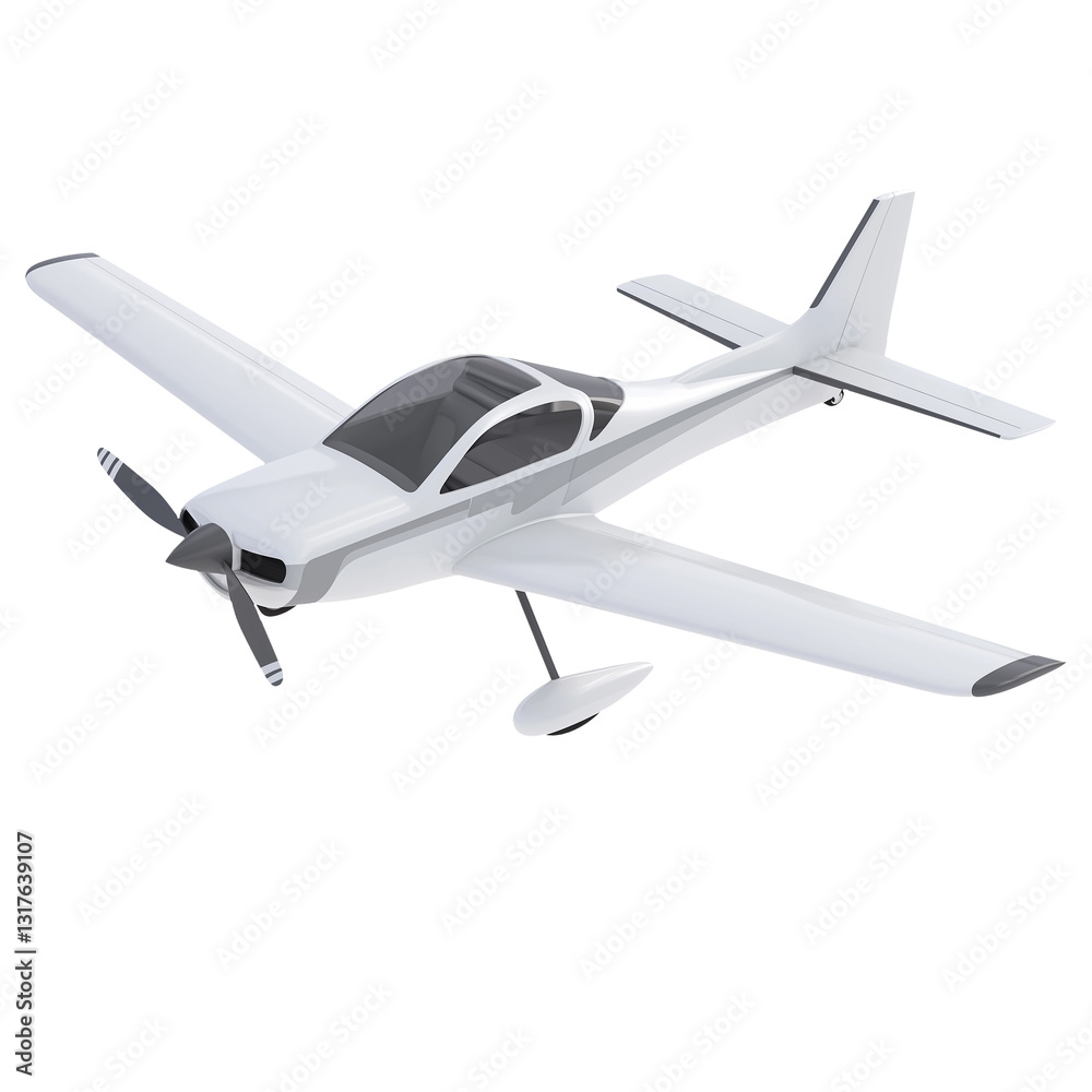 Airplane Isolated on Transparent Background Airplane Isolated on Transparent Background
