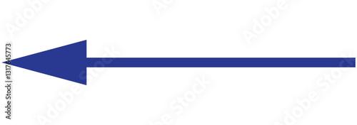 Set of long arrow vector, icon. red horizontal double side arrow. Straight long arrow vector icon set. Long arrows left and right in flat style. Long arrow silhouette, symbol, icon