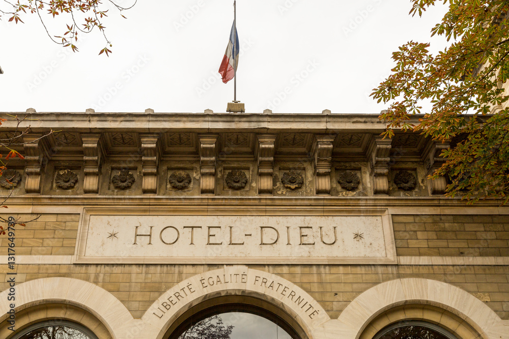 Europe, Paris. City hall.