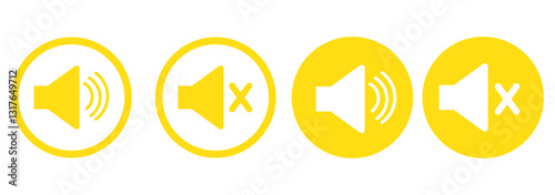 mute icon no sound symbol volume speaker off icons  silent icon symbol  