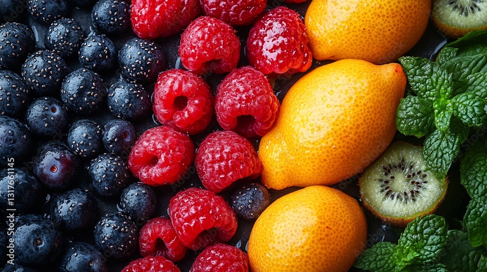 Green smoothie fruits and chia seeds perfect for detox healthy eating and fitness content Green smoothie fruits and chia seeds perfect for detox healthy eating and fitness content